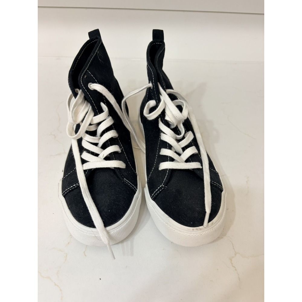 Old Navy Gender-Neutral Canvas High-Top Sneakers Size 5